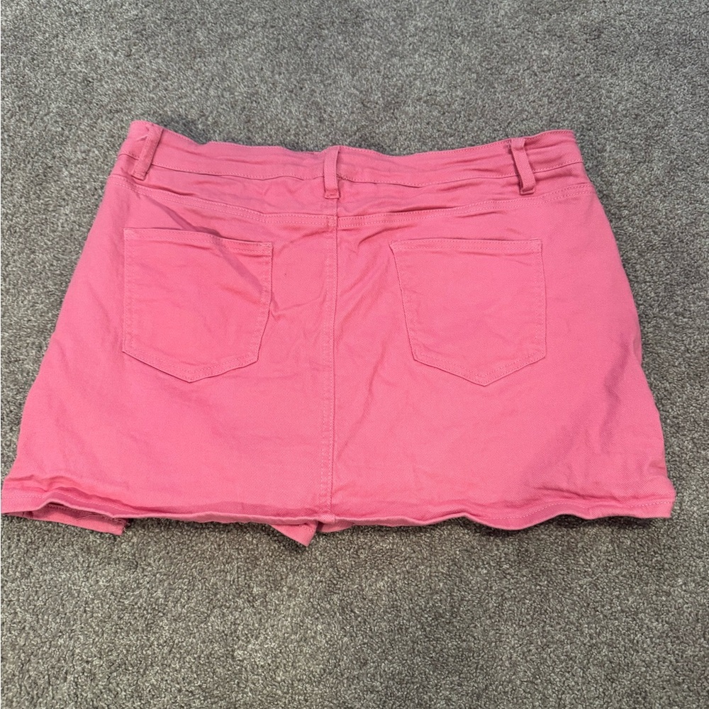 Vibrant Pink Mini Skort